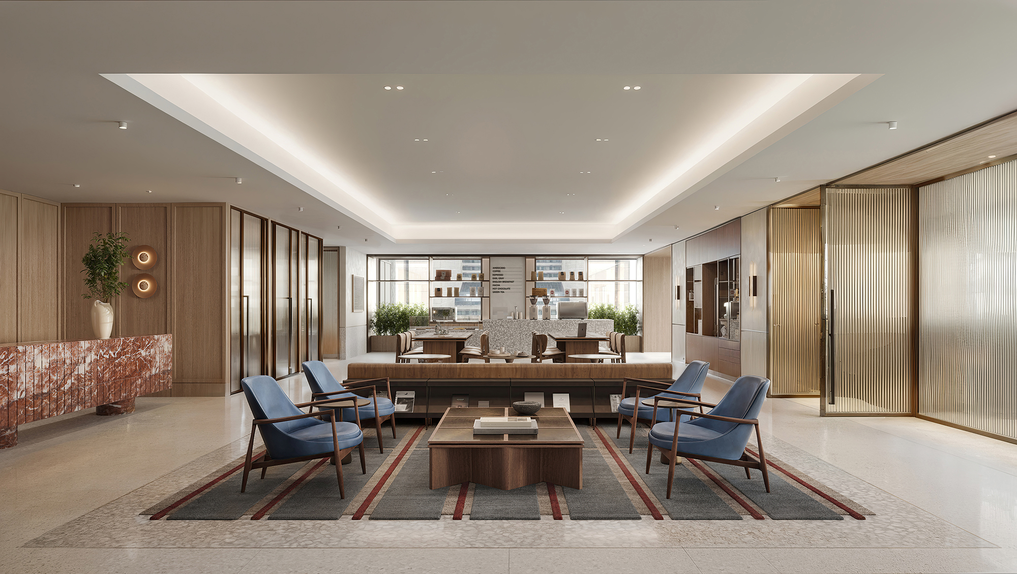 Perks include a new fitness center with a dedicated recovery and movement zone, as well as spaces for socializing and collaboration.