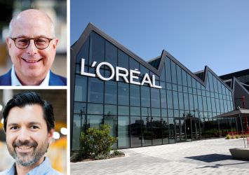 Hackman Capital Partners' Michael Hackman (top), Hermeus's AJ Piplica, and 888 North Douglas Street in El Segundo, Calif.