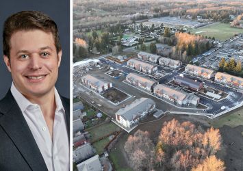 Mavik Capital's Mike Fishbein and Harrington Place at 6276 Portal Way, Ferndale, Wash.