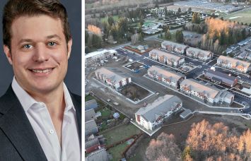 Mavik Capital's Mike Fishbein and Harrington Place at 6276 Portal Way, Ferndale, Wash.