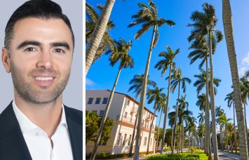 Nate Sirang, President of Concord Wilshire and a view of Royal Palm Beach, Fla.