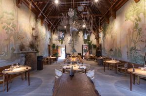 Dining room of Noma at the Paramour Estate in Silver Lake, Calif., where it costs $1,500 per person.