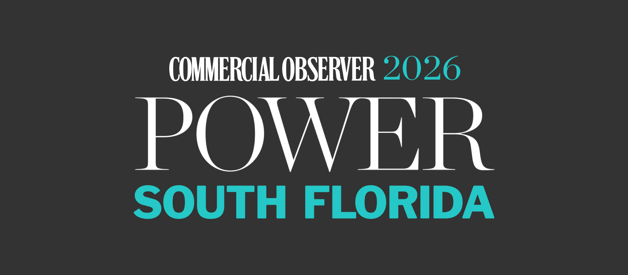 Commercial Observer Power Series PSFL 2026 Commercial Observer Power Series