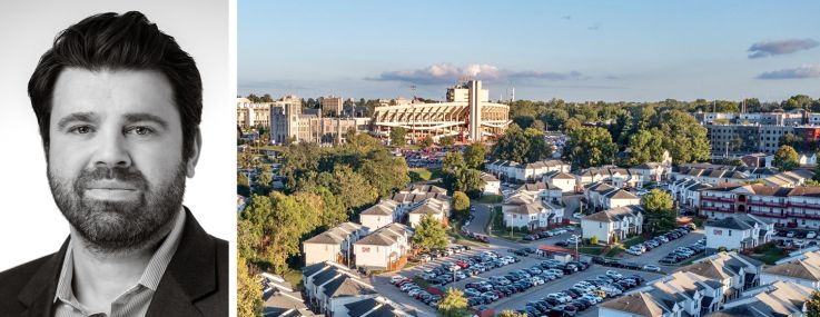 Knighthead Funding's Peter Illuzzi and Stadium Crossing at Indiana University, Bloomington, Ind.
