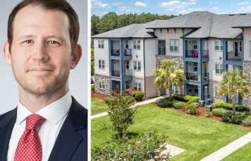 Mesa West Capital's Russell Frahm and Gran Bay Apartment Homes at 13444 Gran Bay Parkway, Jacksonville, Fla.