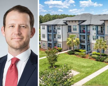 Mesa West Capital's Russell Frahm and Gran Bay Apartment Homes at 13444 Gran Bay Parkway, Jacksonville, Fla.