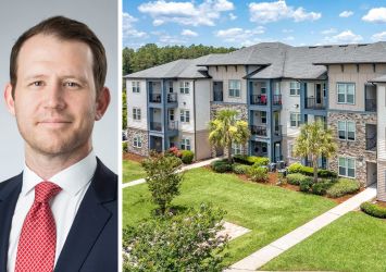 Mesa West Capital's Russell Frahm and Gran Bay Apartment Homes at 13444 Gran Bay Parkway, Jacksonville, Fla.