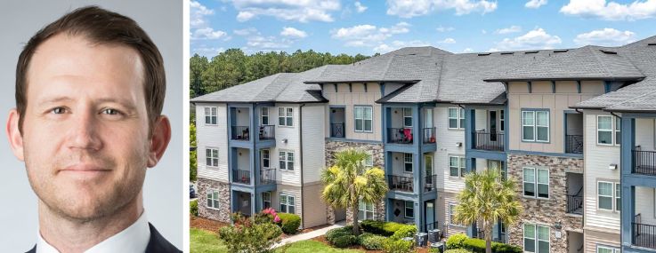 Mesa West Capital's Russell Frahm and Gran Bay Apartment Homes at 13444 Gran Bay Parkway, Jacksonville, Fla.