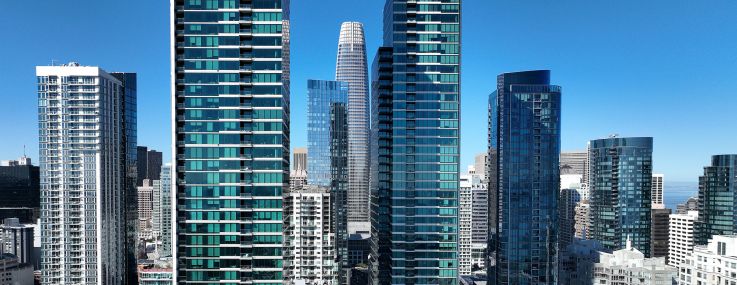 Office buildings in San Francisco.