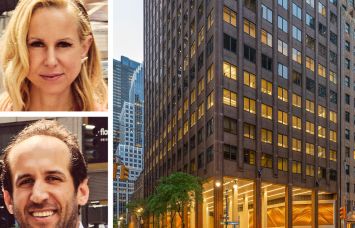 Rudin's Samantha Rudin (top) and Michael Rudin, and 560 Lexington Avenue.