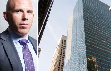 RXR CEO Scott Rechler and 590 Madison Avenue.