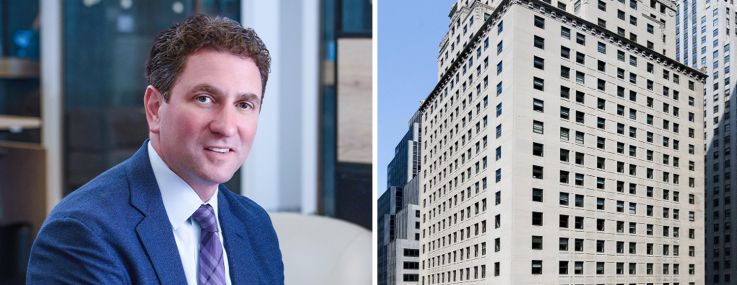 JLL's Seth Hecht and 90 Broad Street.