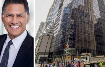 American Realty Advisors' CEO Stanley Iezman and 499 Park Avenue.