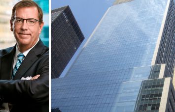 SL Green's Steven Durels and 100 Park Avenue.