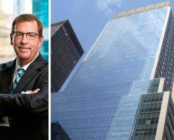 SL Green's Steven Durels and 100 Park Avenue.
