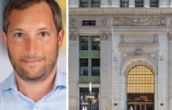 Savills's Zev Holzman and 120 Broadway.
