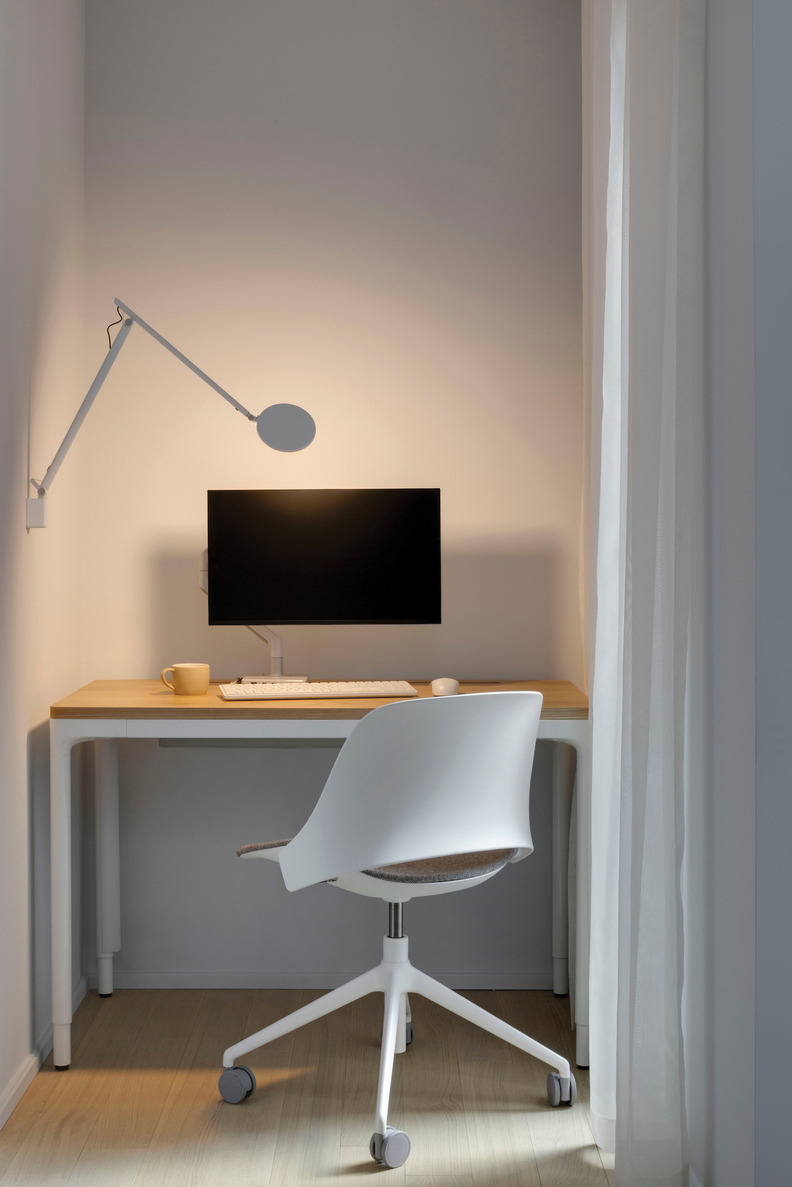 Bedroom of 349 W 51st St #1D at Linden Lane.