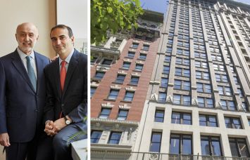 Henry (left) and Justin Elghanayan of Rockrose Development and 11 E 26th Street.