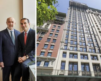 Henry (left) and Justin Elghanayan of Rockrose Development and 11 E 26th Street.