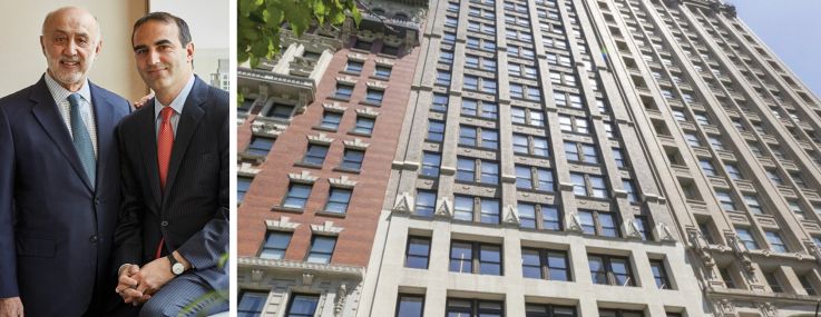 Henry (left) and Justin Elghanayan of Rockrose Development and 11 E 26th Street.