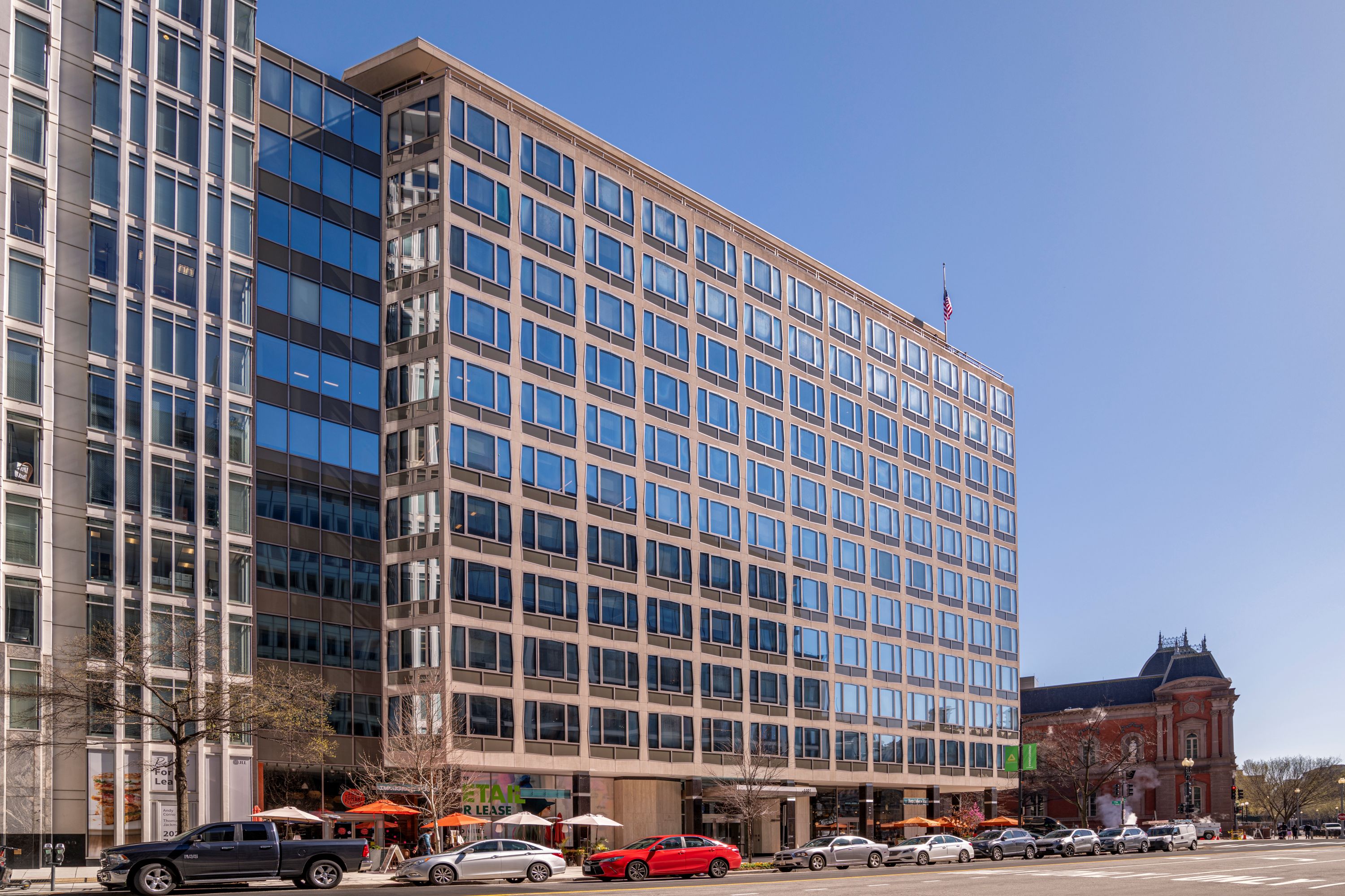 1701 Pennsylvania Avenue NW, near the White House and Lafayette Square.