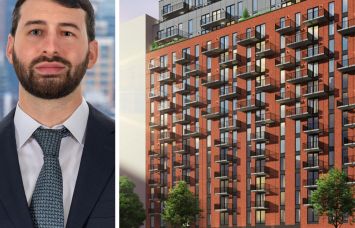 Dwight Capital's Adam Offman and 224 West 124th Street.