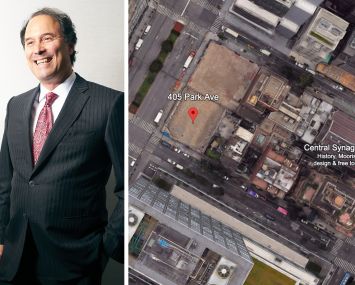 Gary Barnett and the 405-417 Park Avenue lot.
