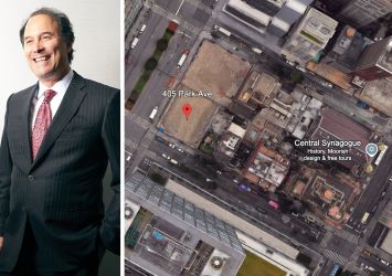 Gary Barnett and the 405-417 Park Avenue lot.