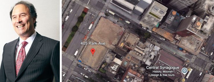 Gary Barnett and the 405-417 Park Avenue lot.