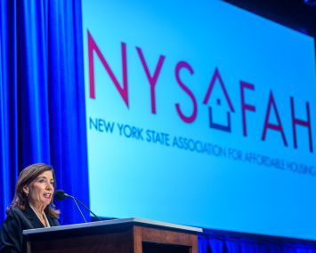 Governor Kathy Hochul delivers remarks at NYS Affordable Housing Conference.