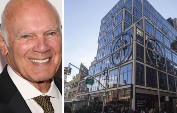 Vornado Realty Trust CEO Steven Roth and 61 Ninth Avenue.