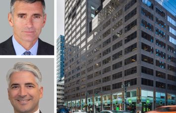 Mark Weiss (top) and Garett Varricchio of Cushman & Wakefield and 685 Third Avenue.