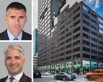 Mark Weiss (top) and Garett Varricchio of Cushman & Wakefield and 685 Third Avenue.