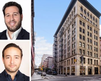 Rob Kluge (top), Brandon Charnas, and 75 Spring Street.