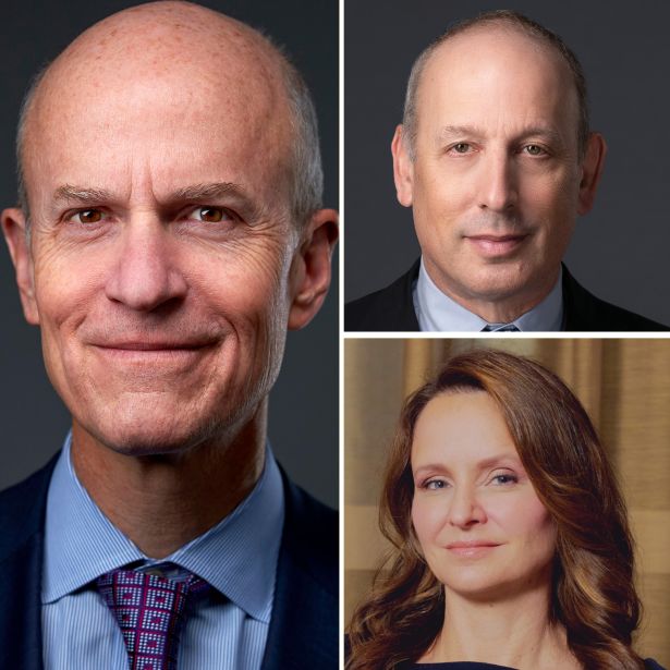 Owen Thomas, Douglas Linde and Hilary Spann