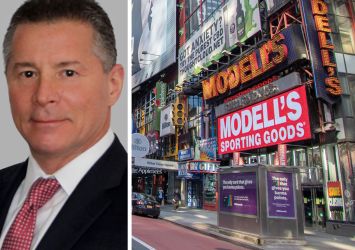 Cushman & Wakefield's Alan Schmerzler and 234 West 42nd Street.