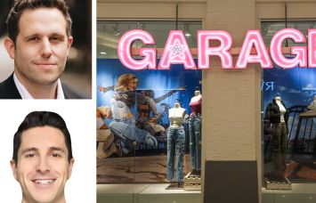 Retail by Mona's Brandon Singer (top), Newmark's Michael Paster, and a Garage clothing store in Canada.