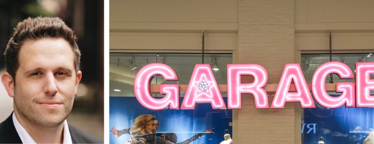 Retail by Mona's Brandon Singer (top), Newmark's Michael Paster, and a Garage clothing store in Canada.