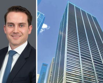 Connor Teskey of Brookfield Corporation and 1 Liberty Plaza.