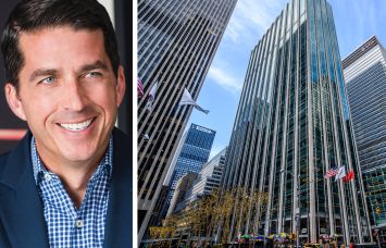 Daniel Moore, president and CEO of Rockefeller Group, and 1271 Avenue of the Americas.