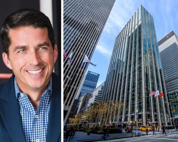 Daniel Moore, president and CEO of Rockefeller Group, and 1271 Avenue of the Americas.
