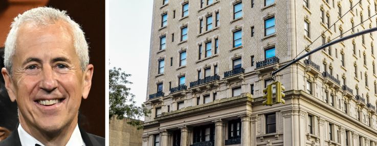 Restauranteur Danny Meyer and the former Hotel Bossert in Brooklyn.