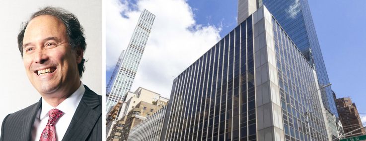 Extell's Gary Barnett and 165 East 56th Street.