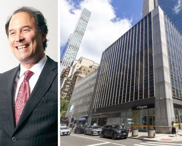 Extell's Gary Barnett and 165 East 56th Street.