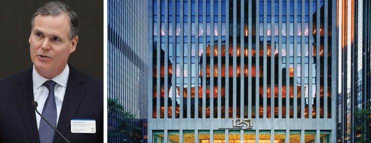 Mitsui Fudosan America CEO John Kessler and 1251 Avenue of the Americas.