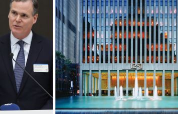 Mitsui Fudosan America CEO John Kessler and 1251 Avenue of the Americas.