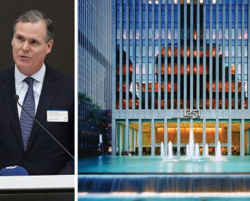 Mitsui Fudosan America CEO John Kessler and 1251 Avenue of the Americas.