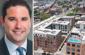 Walker & Dunlop's Jonathan Schwartz and Brewers Block apartment complex in Pittsburgh.