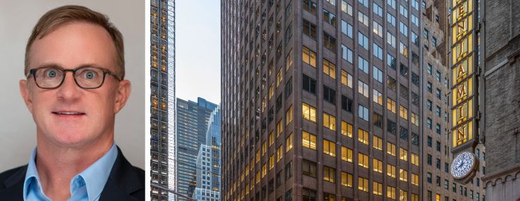 Rudin's Kevin Daly and 560 Lexington Avenue.