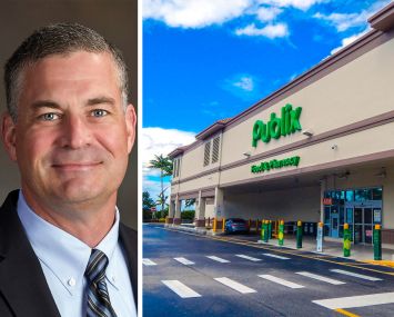 Kevin Murphy, CEO of Publix and a south Florida Publix.
